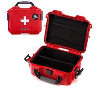 NANUK 904 Valise de Secours Vide avec Organiseur de Couvercle & Séparateurs | 25,9 x 20,1 x 11,4 cm, Protège vos Fournitures Médicales contre l'Eau, la Poussière et les Chocs, Compacte & Personnalisable