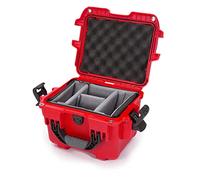 Nanuk 908 Étui Rigide étanche avec séparateur rembourré Rouge (908-2009)