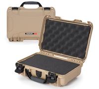 NANUK 909 - Valise de Protection étanche en résine NK-7 avec Insert en Mousse Personnalisable (32 x 22,9 x 11,2 cm) - Tan