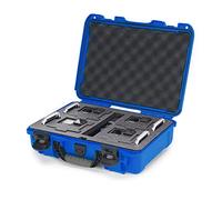 Nanuk 910 Coque Rigide étanche avec Insert en Mousse pour Quatre GoPro Hero 9 et 10 - Bleu (910-4GOPH98), Bleu, Personnalisable