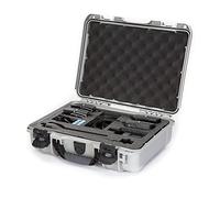 Nanuk 910 Étui Rigide étanche avec Insert en Mousse pour Sennheiser ENG ou Senal Systems Argenté