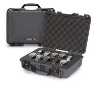 NANUK 910 - Valise de Voyage étanche pour Montres, 10 emplacements, résistante aux Chocs et à la poussière, Bagage Cabine Compatible, intérieur Mousse Premium (36,3 × 28,2 × 12 cm) (Graphite)