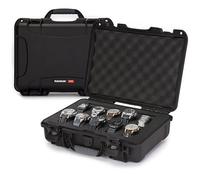 NANUK 910 - Valise de Voyage étanche pour Montres, 10 emplacements, résistante aux Chocs et à la poussière, Bagage Cabine Compatible, intérieur Mousse Premium (36,3 × 28,2 × 12 cm) (Noir)