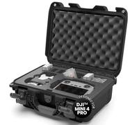 Nanuk 915 Boîtier rigide étanche avec insert en mousse pour DJI Mini 4 Fly More (également compatible avec la version précédente/DJI Mini 3) - Noir