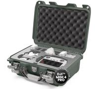 NANUK 915 DJI™ Mini 4 Pro - Mallette rigide étanche avec insert en mousse pour drone, étui de voyage portable, résistant à l'écrasement, fabriqué au Canada - Olive (40,1 x 30,7 x 17,3 cm)