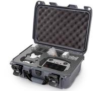 NANUK 915 DJI™ Mini 4 Pro - Mallette rigide étanche avec insert en mousse pour drone, étui de voyage portable, résistant à l'écrasement, fabriqué au Canada - Graphite (40,1 x 30,7 x 17,3 cm)