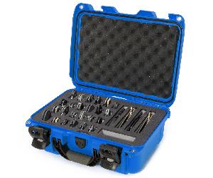 Nanuk 915 Étui avec insert en mousse pour 28 couteaux - Bleu 915S-080BL-0A0-21053