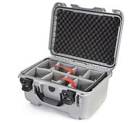 NANUK 918 Mallette de Transport Rigide étanche avec séparateurs rembourrés en polypropylène Argenté