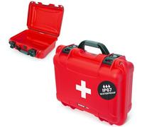 NANUK 920 Valise Premiers Secours Vide - Idéale pour Organiser Une Trousse de Secours, certifiée IP67, Antichoc, résistante à la poussière et Flottante. (18,80 × 12,45 × 7,87 cm) - Rouge