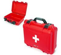 Nanuk 920 Valise Premiers Secours Vide - Idéale pour Organiser Une Trousse de Secours, certifiée IP67, Antichoc, résistante à la poussière et Flottante. (18,80 × 12,45 × 7,87 cm) - Rouge