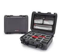 Nanuk 925-6007 Valise Rigide étanche avec Couvercle Organiseur et séparateur rembourré Graphite