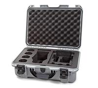 Nanuk 925 Coque Rigide étanche avec Insert en Mousse pour DJI Mavic 2 Pro|Zoom + Smart Controller, Crystalsky 5,5" ou iPad Argenté