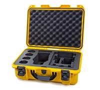 Nanuk 925 Coque Rigide étanche avec Insert en Mousse pour DJI Mavic 2 Pro|Zoom + Smart Controller, Crystalsky 5,5" ou iPad Jaune