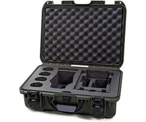 Nanuk 925 Coque Rigide étanche avec Insert en Mousse pour DJI Mavic 2 Pro|Zoom + Smart Controller, Crystalsky 5,5" ou iPad Olive