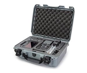 Nanuk 925-MAV35 Coque Rigide étanche avec Insert en Mousse pour DJI Mavic 3 Fly More/Cine Premium Combo Argenté