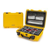 NANUK 925 Valise Rigide étanche avec Gepolsterten Trennwänden und Organizer für Deckel - Gelb