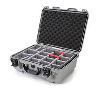 Nanuk 930 Valise avec séparateurs rembourrés, argentée