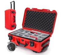 NANUK 935 - Valise de Protection Rigide et étanche pour Appareil Photo, avec séparateurs rembourrés (25,1 cm x 40,9 x 25,7 cm) - Rouge