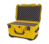 NANUK 938 Mallette Rigide étanche avec roulettes et Insert en Mousse Jaune