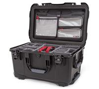 NANUK 938 Pro Photo Kit - Valise Rigide étanche pour Appareil Photo, avec séparateurs rembourrés et roulettes, 60,5 × 39,4 × 33,5 cm - Antipoussière et résistante aux Chocs - Noir