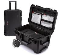 NANUK 938 Pro Photo with N-Cubik Étui Rigide étanche pour Appareil Photo de Voyage avec Insert N-Cubik 17L et Roues, 60,5 x 39,4 x 33,5 cm, résistant à la poussière et aux Chocs, idéal pour Les