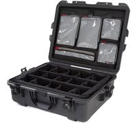 Nanuk 945 Étui Rigide étanche avec Couvercle Organiseur et séparateur rembourré Graphite