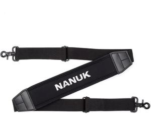 NANUK Bandoulière Ajustable 146 cm (57.5 pouces) avec Rembourrage Confort Aircell™, Sangle en Néoprène; Antidérapante, Confortable, Résistante à l’eau et aux intempéries - Noir