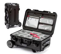 NANUK Kit photo 935 Pro avec roues robustes - Étui rigide étanche pour appareil photo de voyage avec séparateurs rembourrés et organisateur de couvercle, 55,9 x 35,6 x 22,9 cm - Résistant à la