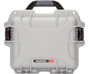 NANUK Mallette de transport Mod. 908 (l x H x P) 241 x 190 x 190 mm argent 908-1005