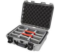 NANUK Mallette Rigide étanche 920 avec séparateurs rembourrés - Argent