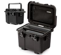 NANUK Trail 10 - Valise de Rangement étanche et écologique pour Camping, pêche, Chasse et Rangement en Plein air (32,8 × 24,6 × 26,2 cm) - Noir