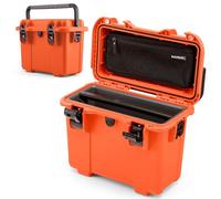 Nanuk Trail 15 - Valise de Rangement étanche pour Camping, pêche, Chasse et Rangement en Plein air (41,9 × 23,6 × 28,2 cm) - Orange