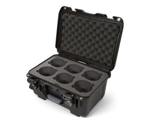 Nanuk Valise 918 avec insert en mousse pour 6 objectifs - Noir