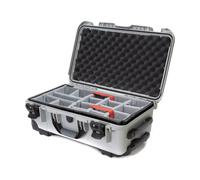 Nanuk Valise 935 avec séparateur rembourré - Argent