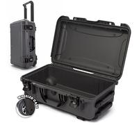 NANUK Wheeled Series 935 NK-7 Mallette de Protection légère en résine étanche pour Appareil Photo Reflex numérique, 3 objectifs, Graphite