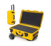NANUK Wheeled Series 935 NK-7 Mallette de Protection légère en résine étanche pour Appareil Photo Reflex numérique, 3 objectifs, Flash, Jaune