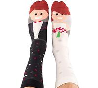 Nanushki Chaussettes Mottif Mr Left & Mrs Right, Le Marié et la Mariée, mariage (44-46, Mr Left & Mrs Right)