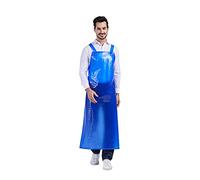 Nanxson Tablier de travail robuste Tablier imperméable en caoutchouc durable réglable,CF3111 (Bleu, Taille unique)