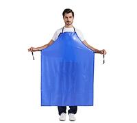 Nanxson Tablier imperméable unisexe en PVC Tablier de cuisine | Tablier de travail, tablier de boucher pour faire la vaisselle, donner un bain aux animaux domestiques, arroser le jardin