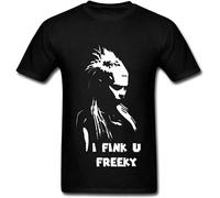 NANZU yesun Popular Men's Die Antwoord T-Shirts à Manches Courtes T T-Shirts à Manches Courtes for Men Black（Size:M(Large)