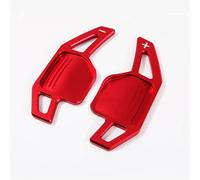 Naojino Compatible avec pour A6 S6 RS6 C6 4F 2004-2011 Palettes de Changement de Vitesse de Voiture Palettes de Changement de Vitesse étendues de Voiture Palette Changement Volant(Red)