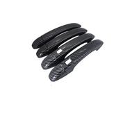 Naojino Compatible avec pour Arkana 2019 2020 2021 Housse Voiture Accessoires De Voiture Coque De Décoration De Poignée De Porte Extérieure De Voiture Porte extérieure poignée(Carbon Fiber 4pcs)