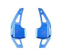 Naojino Compatible Avec Pour X5 F15 2013-2018 Pour X6 F16 2013-2018 Kit D'accessoires D'extension De Palette De Changement De Vitesse De Volant De Voiture palette changement volant(Blue)
