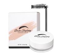 NAOLVE Cire à Sourcils Fixante, Savon Transparent, Savon à Sourcils, Gel à Sourcils Transparent Fixateur, Imperméable, Longue Durée, pour Effet de Stratification, Maintenir les Sourcils en Place