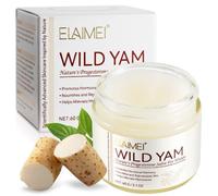 NAOLVE Crème D'igname Sauvage, Women's Wild Yam Cream Organic, Wild Yam Root Cream for Hormone Balance, Pms & Menopause Relief