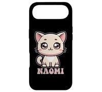 Naomi Motif Chat Mignon pour Fille Nom Naomi Coque pour iPhone Air