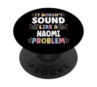 Naomi Personalized Women's Gift Custom Naomi PopSockets PopGrip Adhésif