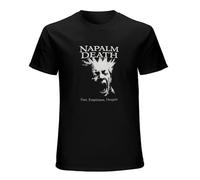 Napalm Death Fear Emptiness Despair Mens Unisex T-Shirt Graphic Print Top Black Tee S