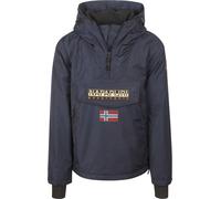 Napapijri - Anorak imperméable, coupe-vent et isolant - Rainforest Next Blu Marine pour Homme en Nylon - Taille XL - Navy Navy XL