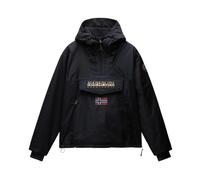 Napapijri - Anorak Rainforest Noir avec Double Zip - Homme - Vestes - Noir - Taille: M